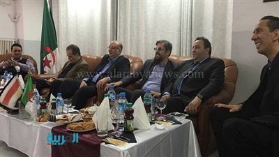 رئيس بجاية الجزائري يودع بعثة الزمالك