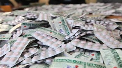 سقوط سائق بـ100 قرص 