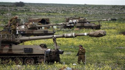 بالفيديو.. الجيش الإسرائيلي يستفز العرب ويجري تدريبا على الجبهة السورية