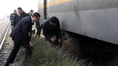 مصرع شخص تحت عجلات القطار بكفر الشيخ