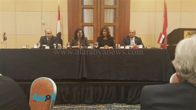 بالصور.. وزيرة الهجرة: الأقباط في مصر يتمتعون بكافة حقوقهم