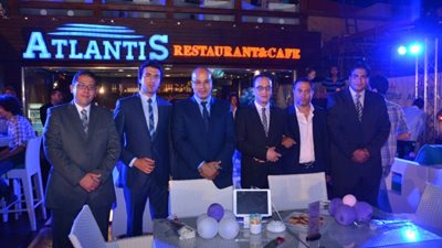 أحمد سعد وحجازي في افتتاح اتلانتس علي ضفاف النيل