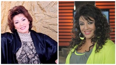 هالة صدقي تهنئ سماح أنور بعيد ميلادها