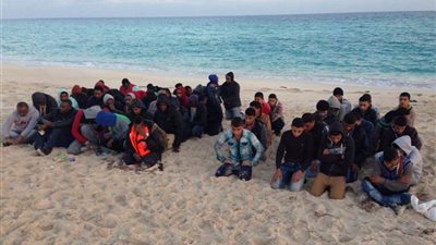 أمن كفر الشيخ يحبط محاولة هجرة غير شرعية لـ21 