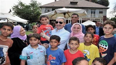 بالصور.. حرم السفير السعودي تقيم احتفالية للأطفال الأيتام بنادي الجزيرة