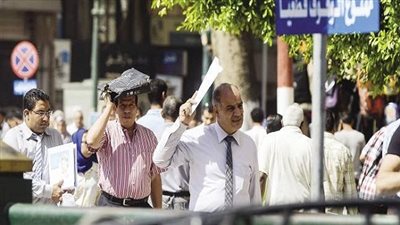 تعرف على درجات الحرارة بالمدن والمحافظات اليوم