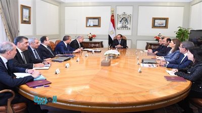 السيسي يجتمع برئيس الوزراء ومحافظ المركزي.. وجه الحكومة بتوفير السلع الأساسية قبل رمضان.. بحث مع طارق عامر نتائج اجتماعات الربيع بصندوق النقد.. و