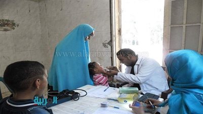 بالصور.. قوافل طبية مجانية لغير القادرين بجزيرة القرصاية في الجيزة