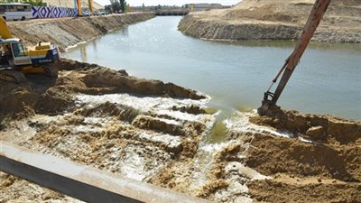 الانتهاء من إنشاء سحارة سرابيوم لعبور المياه العذبة إلى سيناء