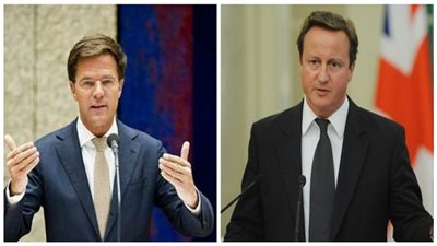 رئيس الوزراء البريطاني يبحث مع نظيره الهولندي أزمة المهاجرين