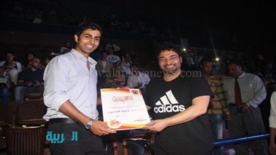 بالصور.. تكريم نجوم الفن في احتفالية الأهلي 