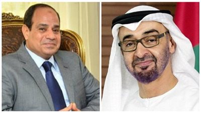 ولي عهد أبو ظبي يهنئ  السيسي بذكرى تحرير سيناء 