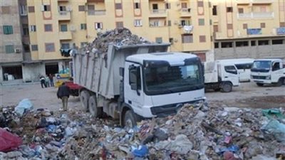 رفع 100 طن مخلفات قمامة بمدينة دراو