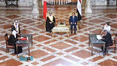 قمة مصر والبحرين شراكة لا تنتهي.. اتفاقيات ومذكرات تفاهم اقتصادية واجتماعية.. والسيسي: القاهرة لن تسمح بالمساس بأمن واستقرار أشقائها في الخليج