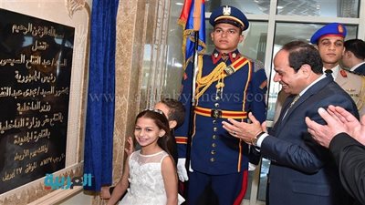 السيسي يفتتح مبنى وزارة الداخلية الجديد بالتجمع الخامس