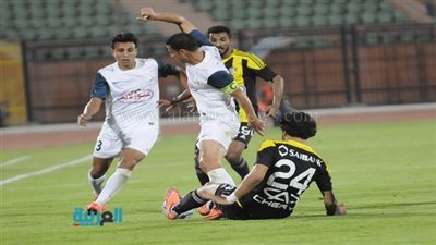 بالصور..شوط أول سلبي بين وادي دجلة وإنبي