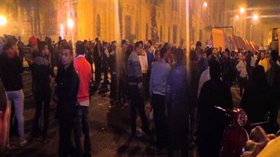 شاهد.. أول فيديو لخروج أمين الشرطة قاتل سائق الميكروباص في الألف مسكن 