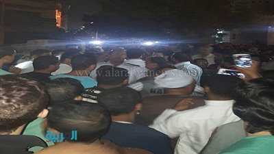 حصري.. الصور الأولى للانتشار الأمني بموقع حادث الألف مسكن 