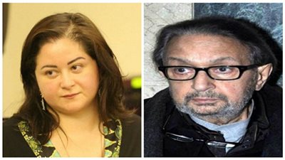 مي نور الشريف تحتفل بذكرى ميلاد والدها على 