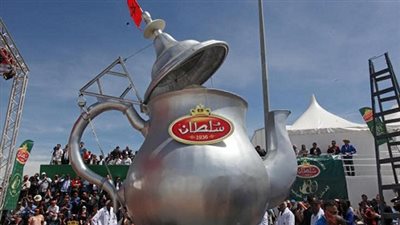 براد شاي مغربي يدخل موسوعة جينيس