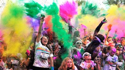 طقوس ماراثون الألوان 