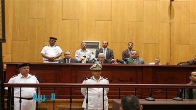 جلسة النطق بالحكم على المتهمين في 