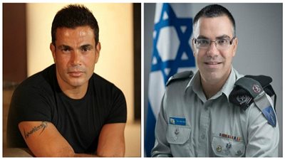 أفيخاي أدرعي يدعو الإسرائيليين لسماع ألبوم عمرو دياب 