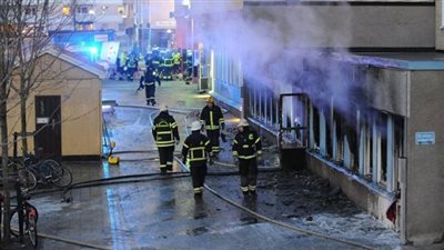 متطرفون دينيًا يشعلون النار بمسجد في فرنسا