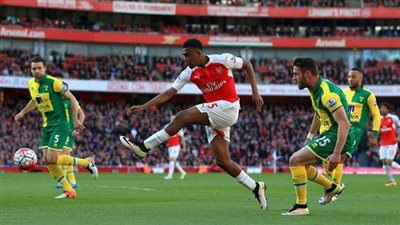 بالفيديو.. أرسنال يسجل الهدف الأول أمام نوريتش