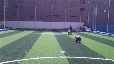 شاهد.. محافظة القاهرة توافق على إنشاء ملاعب مفتوحة بحي المرج