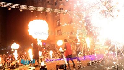 بالصور.. أحمد عصام وكايروكي يشعلان حفل المريوطية