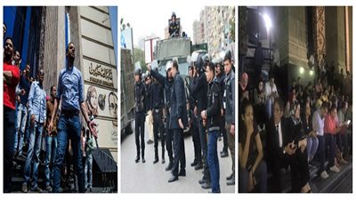 كسر أقلام الوطن بمدرعات الأمن.. 