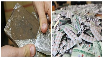 ضبط عاطل بحوزته 60 قرصًا مخدرًا و50 جرام حشيش بأسوان