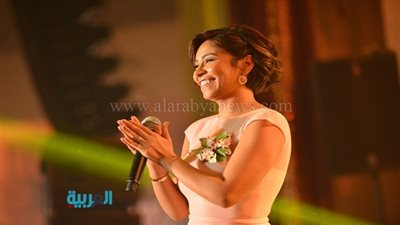 بالصور.. شيرين تشعل حفل فندق الماسة 