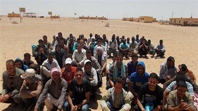 ضبط 88 أثناء محاولهتم الهجرة غير الشريعة بالمنطقة الشمالية