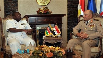 بالصور.. الفريق محمود حجازي يلتقي رئيس الأركان الكيني
