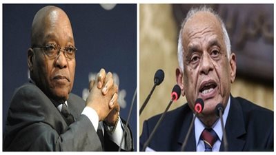 علي عبد العال يلتقى رئيس جنوب افريقيا