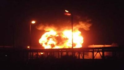 إصابة شخصين في انفجار العجوزة اليوم 