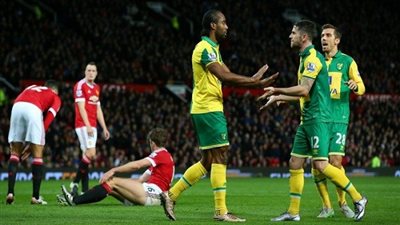 بث مباشر للقاء نوريتش سيتي ومانشستر يونايتد في البريميرليج