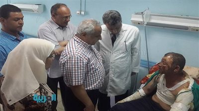 نقل ناظر محطة سمالوط لمستشفى الحلمية العسكري