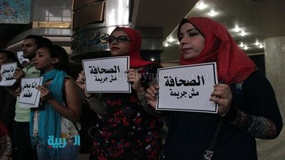 استمرار اعتصام الصحفيين بالنقابة ضد 