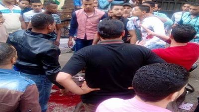 شاهد.. طالب بجامعة الإسكندرية يذبح 