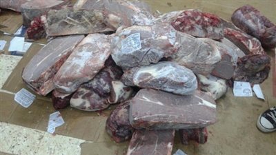ضبط 10 آلاف كيلو لحوم ودواجن فاسدة بكرداسة