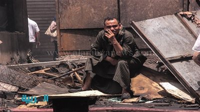 لوادر محافظة القاهرة تزيل باقي إشغالات الباعة بمحيط 