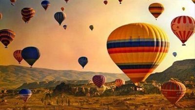 إقلاع 8 رحلات بالون طائر تقل 145 سائحًا بالأقصر