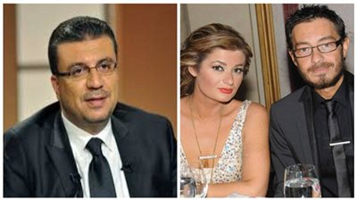 أحمد زاهر وزوجته ضيوف عمرو الليثي الليلة