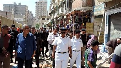 تحرير 372 محضرًا وإزالة مرافق بحي شرق أسيوط