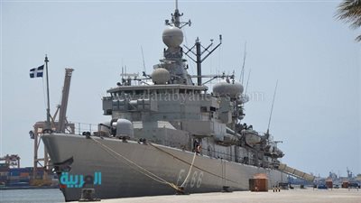 بالصور.. بدء فعاليات التدريب البحري المشترك المصري اليوناني 