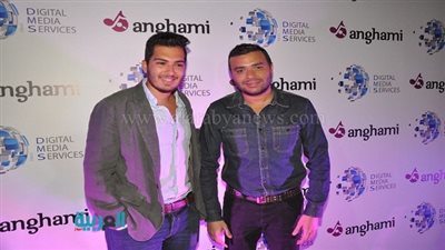 رامي صبري وساموزين ونصر محروس في حفل افتتاح 