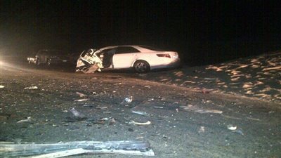 إصابة شخص في حادث تصادم 3 سيارات بكورنيش حلوان